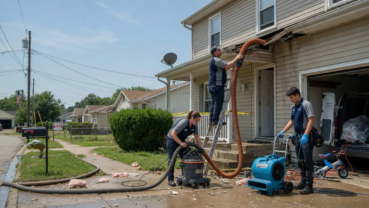 Water Damage Restoration in Marietta, OK near me